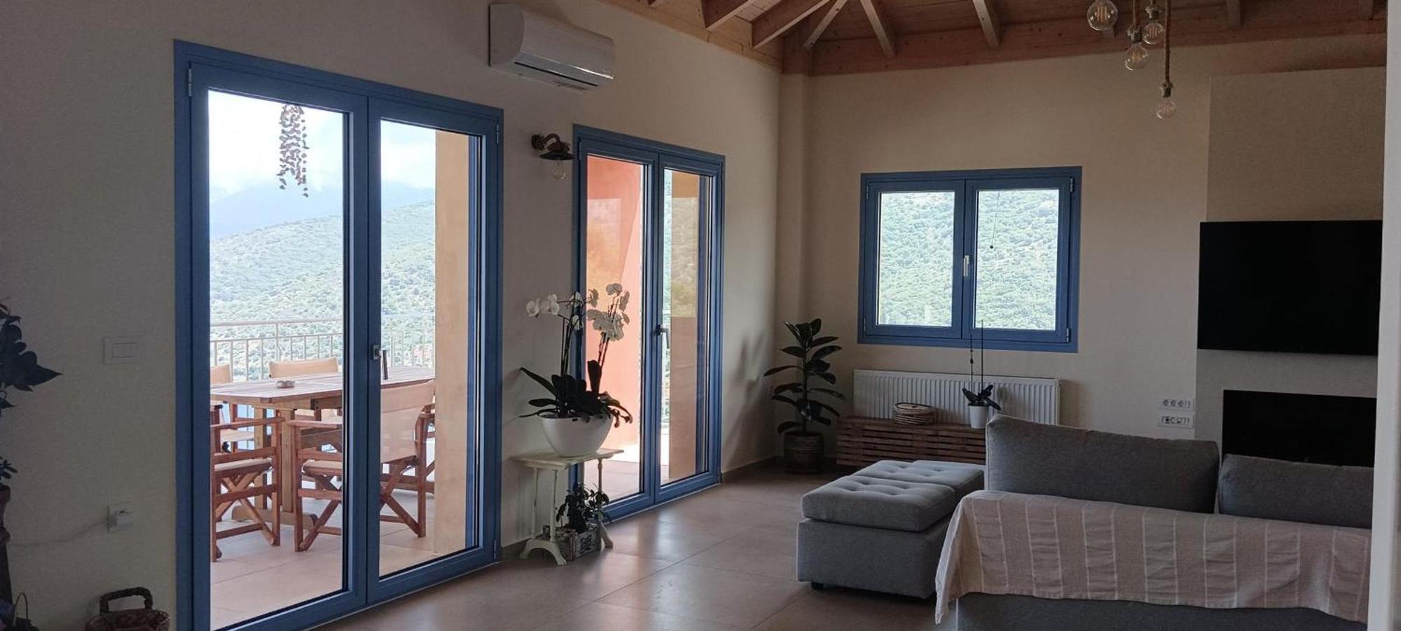 Augustela Villa Seaview Vacation Villa Agia Efimia Buitenkant foto