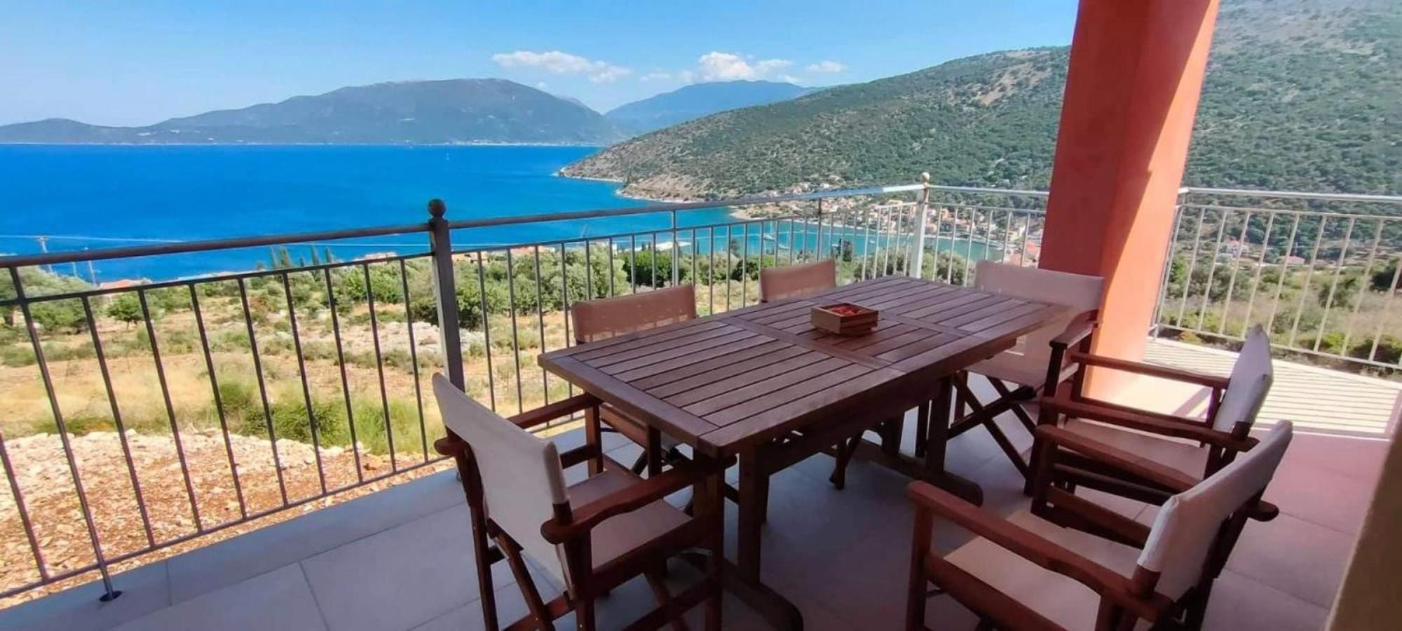 Augustela Villa Seaview Vacation Villa Agia Efimia Buitenkant foto
