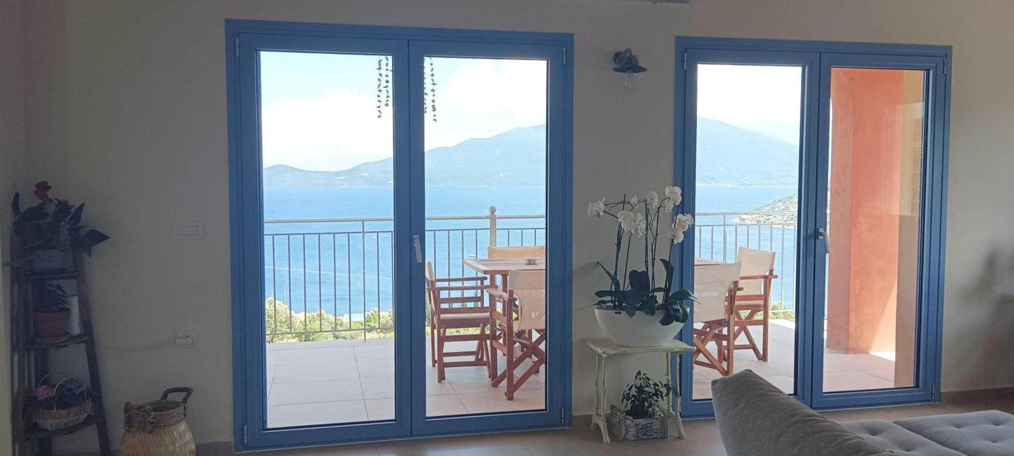 Augustela Villa Seaview Vacation Villa Agia Efimia Buitenkant foto