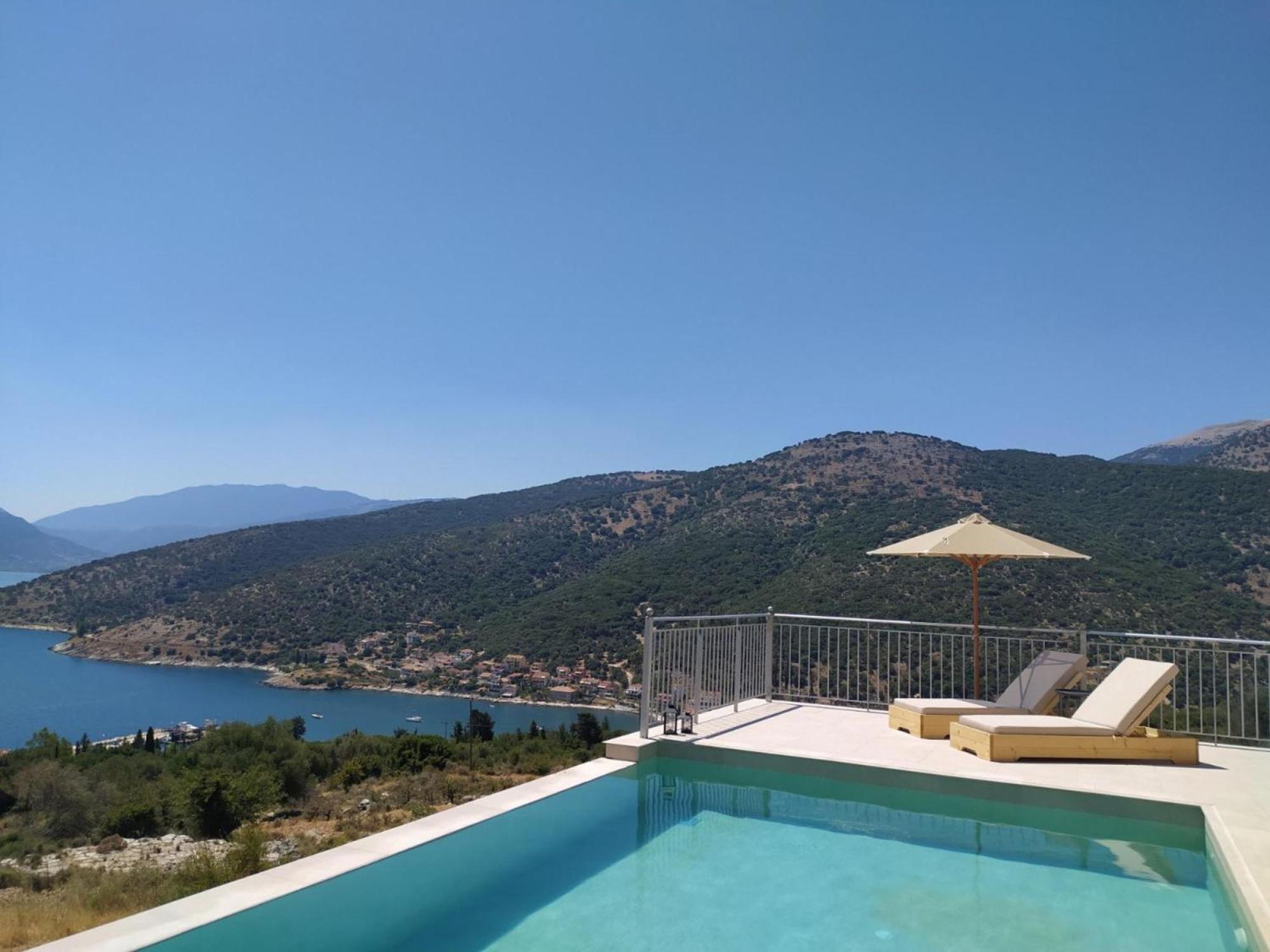 Augustela Villa Seaview Vacation Villa Agia Efimia Buitenkant foto