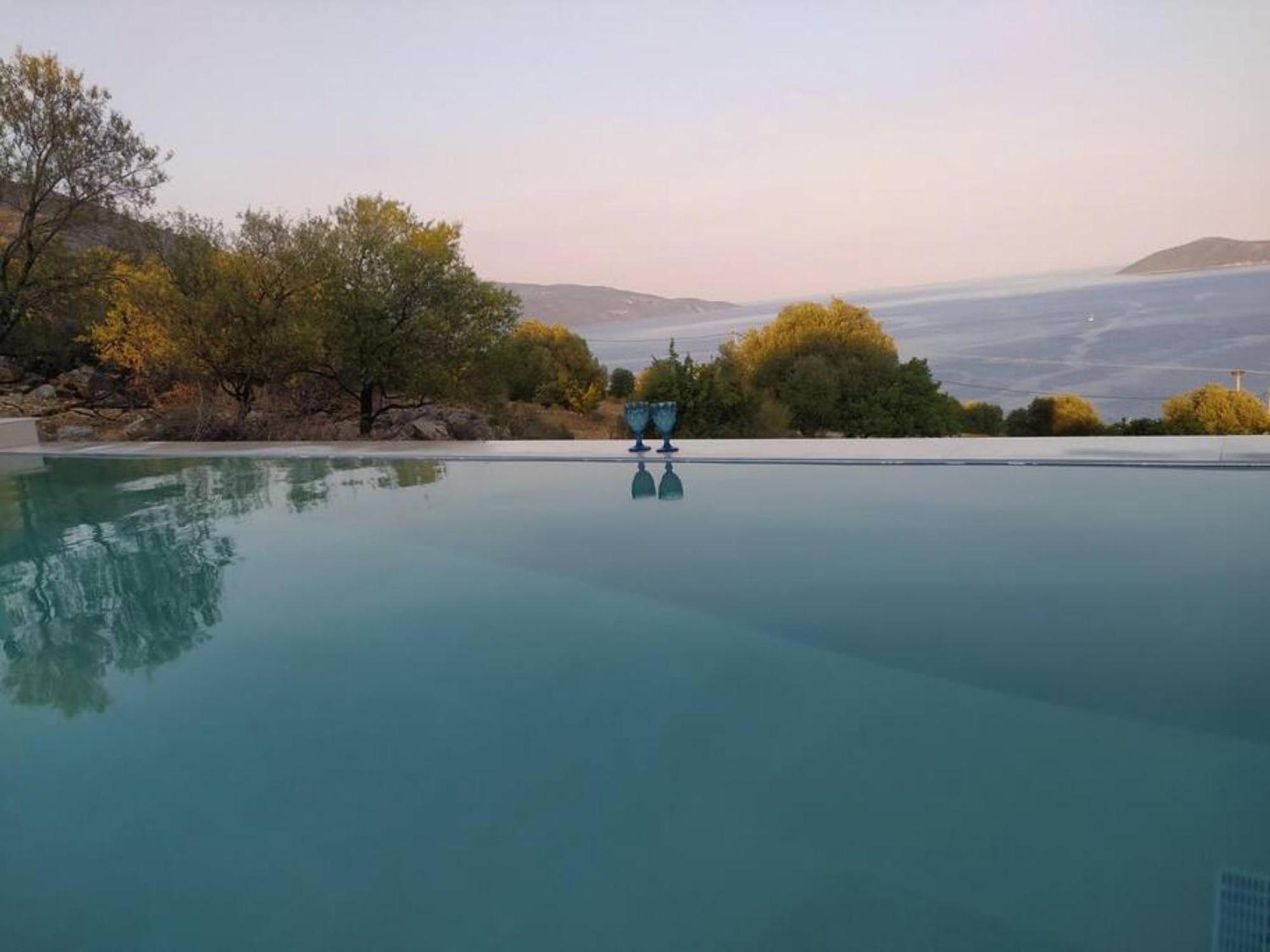 Augustela Villa Seaview Vacation Villa Agia Efimia Buitenkant foto