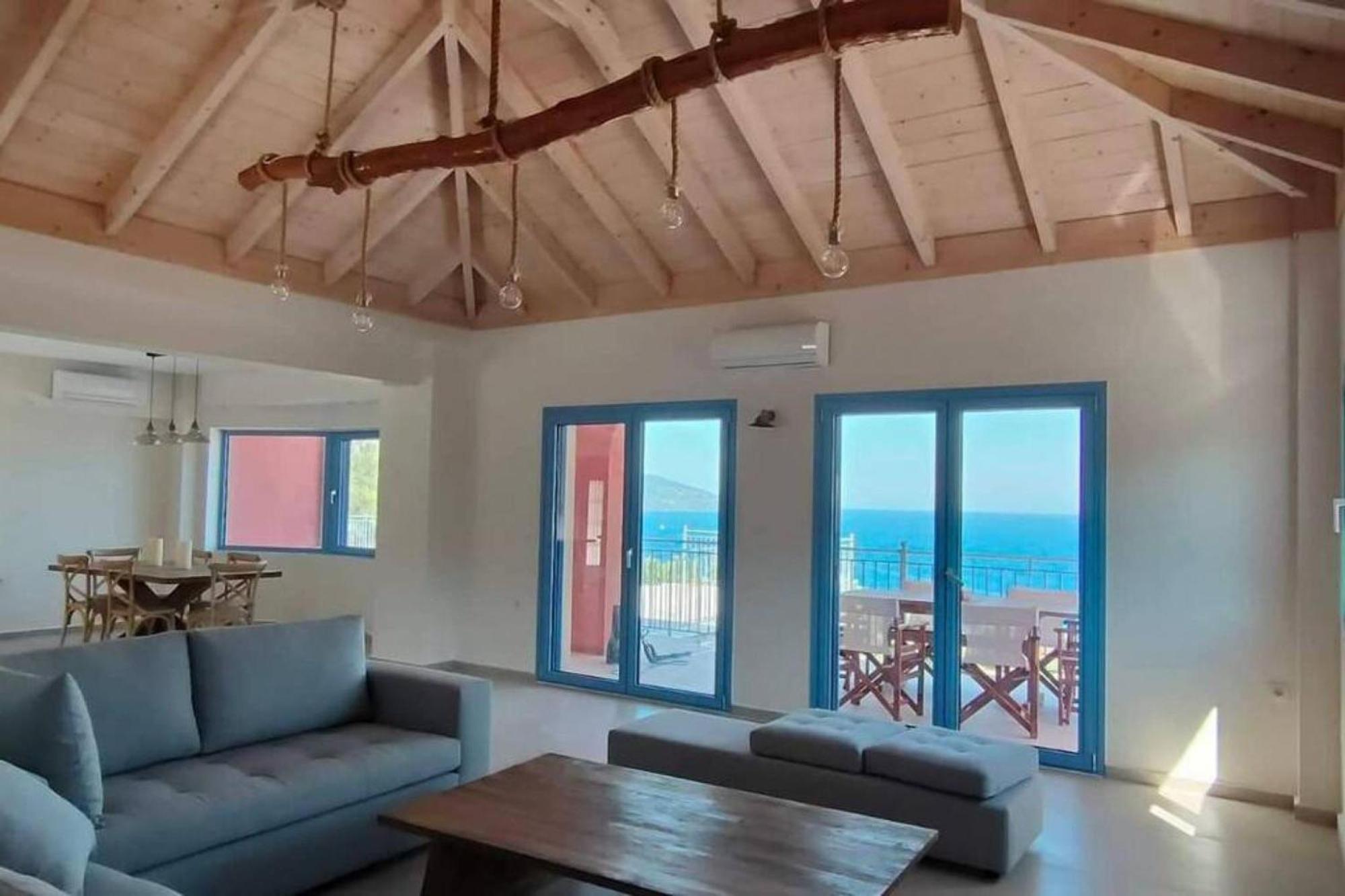 Augustela Villa Seaview Vacation Villa Agia Efimia Buitenkant foto