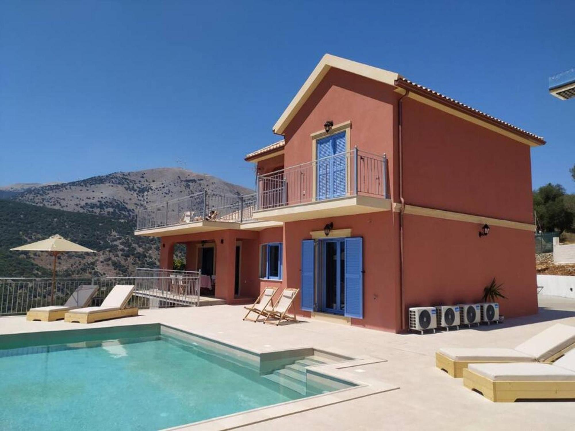 Augustela Villa Seaview Vacation Villa Agia Efimia Buitenkant foto
